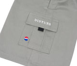 Vintage Twill Shorts in Grey