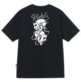 CAMISETA LAUGH NOW CRY LATER PRETA