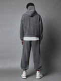 Conjunto SUMWON Oversized Zíper Parcial Jogger