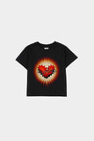 Baby Tee Barra Crew Sacra (Black)