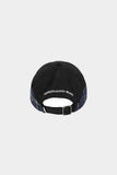Bone Barra Crew Dad Hat Barra Textura (Black)