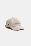 Bone Barra Crew Six Panel Barra Logo Estonado