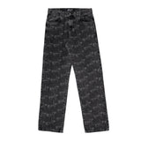 PANTS MONOGRAM SUFSTAR JEANS BLACK