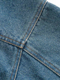 Jaqueta Heavy Washed Denim Work