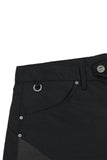 Calça Barra Crew Alfaiataria Barra Textura (Black)