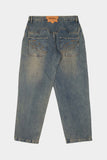 Calça Barra Crew Jeans Marmorizada (Blue)