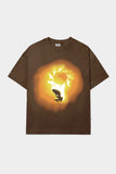 Camiseta Barra Crew Ahlma Espectro (Brown)