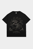 Camiseta Barra Crew Ahlma Tribal (Black)