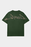 Camiseta Barra Crew Assinatura Logo Handmade (Green)