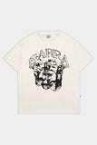 Camiseta Barra Crew Mascarados (Off White)