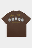 Camiseta Barra Crew Medalhas (Brown)