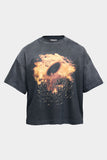 Camiseta EGHO O Culto Faded (Black)