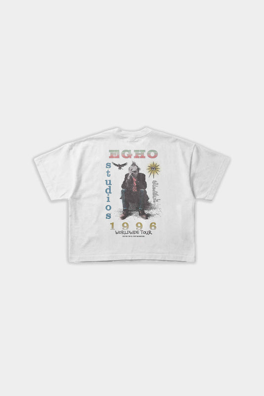 Camiseta EGHO Overboxy Worldwide Tour (White)