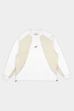 Moletom Barra Crew Crewneck Tech B Garça (Off White)