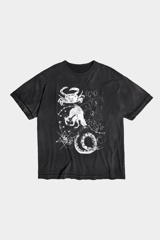 Camiseta EGHO Gnosis Gaze Regular (Faded Black)