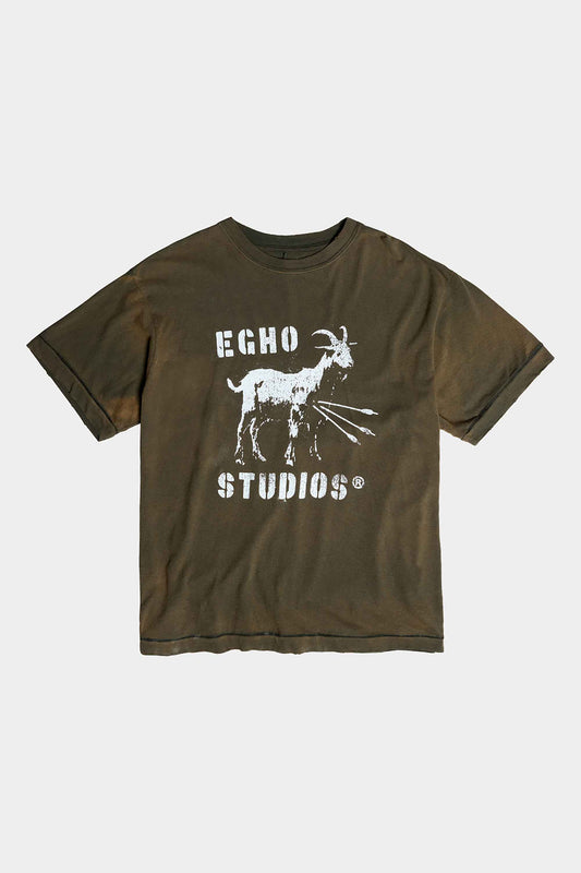 Camiseta EGHO Goat Gaze Regular (Olive Green)