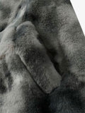 Jaqueta Heavy-Duty Faux Lambswool Tie-Dye Urban