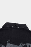 Jaqueta Barra Crew Jeans Mascarados (Stoned Black)