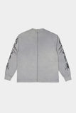 Camiseta Barra Crew Ahlma Tribal ML Estonada (Graphite)
