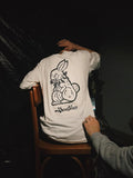 Camiseta Bad Rabbits Off White