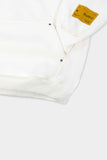 Moletom Barra Crew B Garça Alto Relevo (Off White)