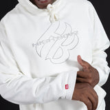 Hoodie Fella White