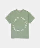 I Obey Fitted Tee - Light olive