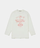 Football Association Long Sleeve T-shirt Bone White