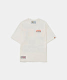 Piet + Pacaembu T-shirt - Bone White