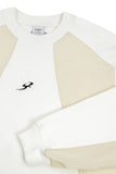 Moletom Barra Crew Crewneck Tech B Garça (Off White)