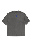 Camiseta Over Cinza Estonado