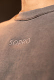 Camiseta Over Cinza Estonado
